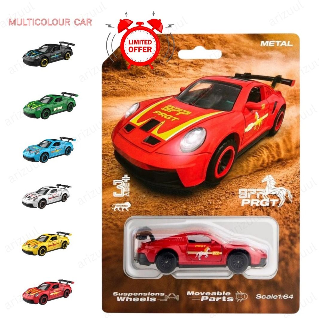 arizuul Porsche GT3 RS High Quality Alloy Mini Car-picture-3