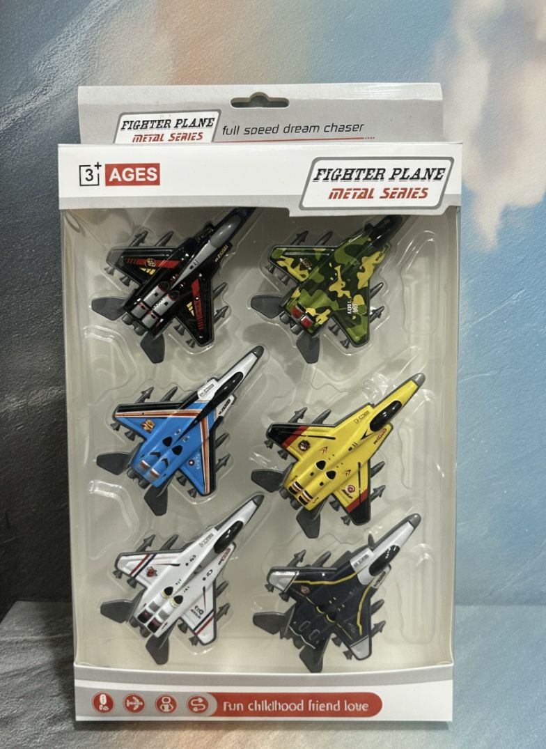 Fighter jet 6pcs