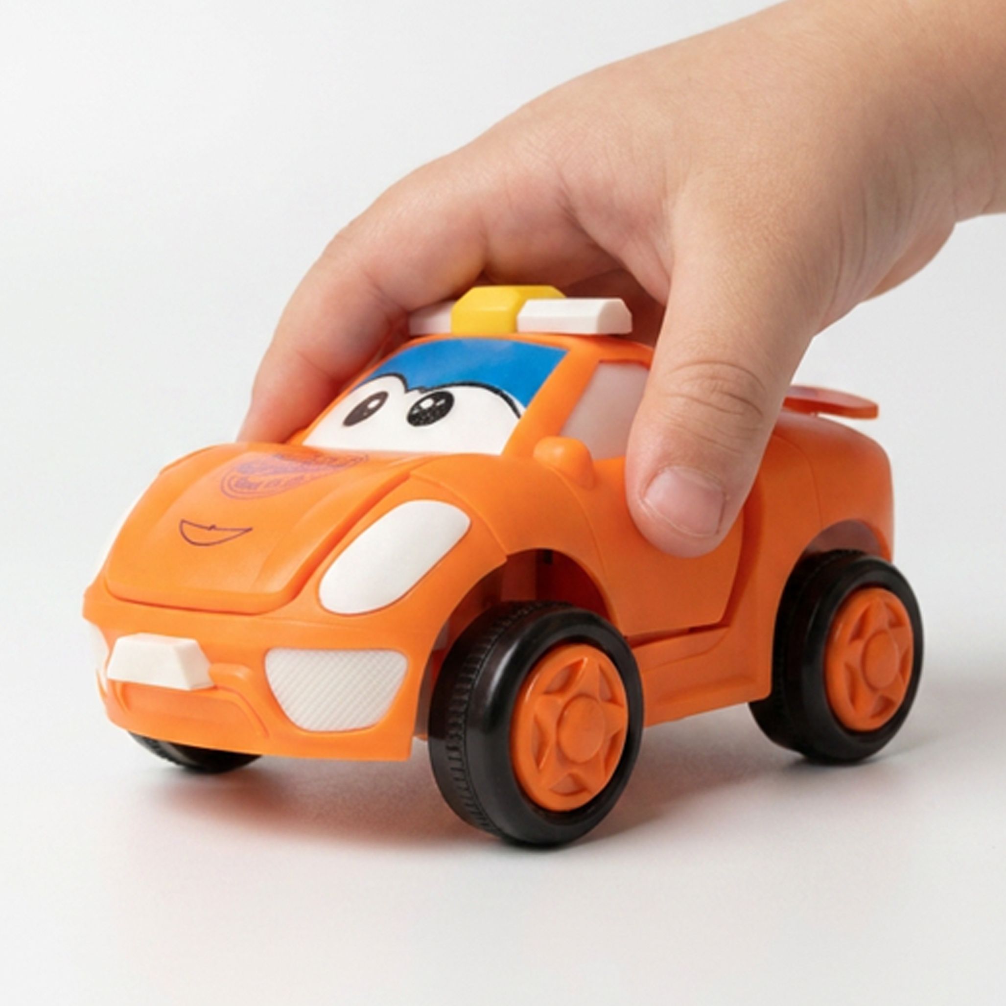 nvf 2-in-1 Transforming Robot Car Toy for Kids | Push & Go Convertible Sports Car-picture-13