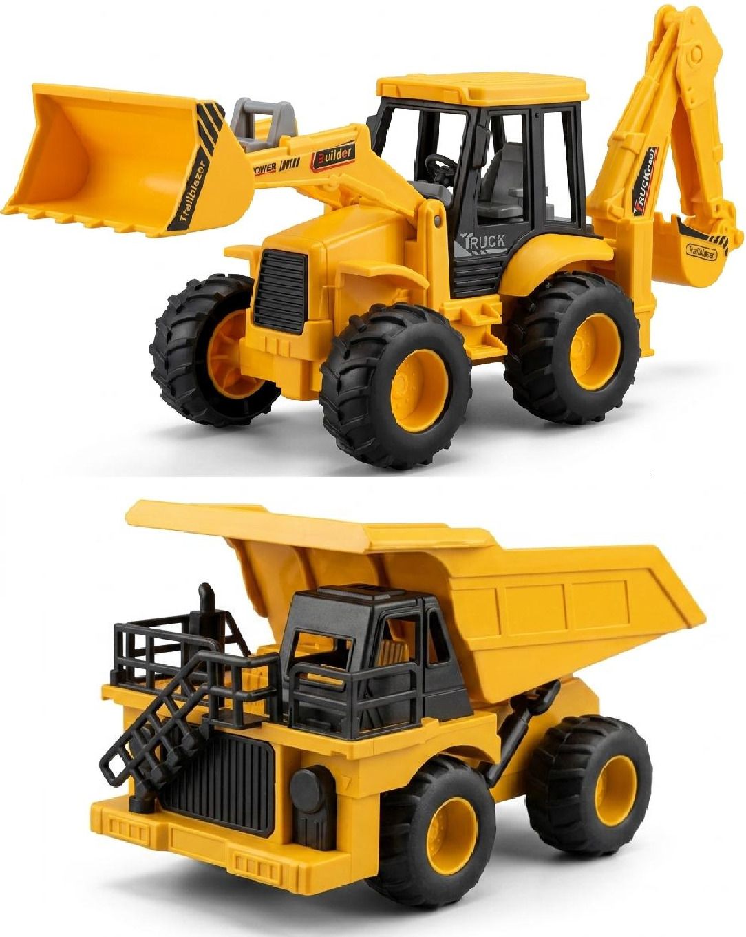 treo comm JCB and Dumper Truck Toy for Kids Construction Vehicle Toys For Baby Durable Toy-picture-25