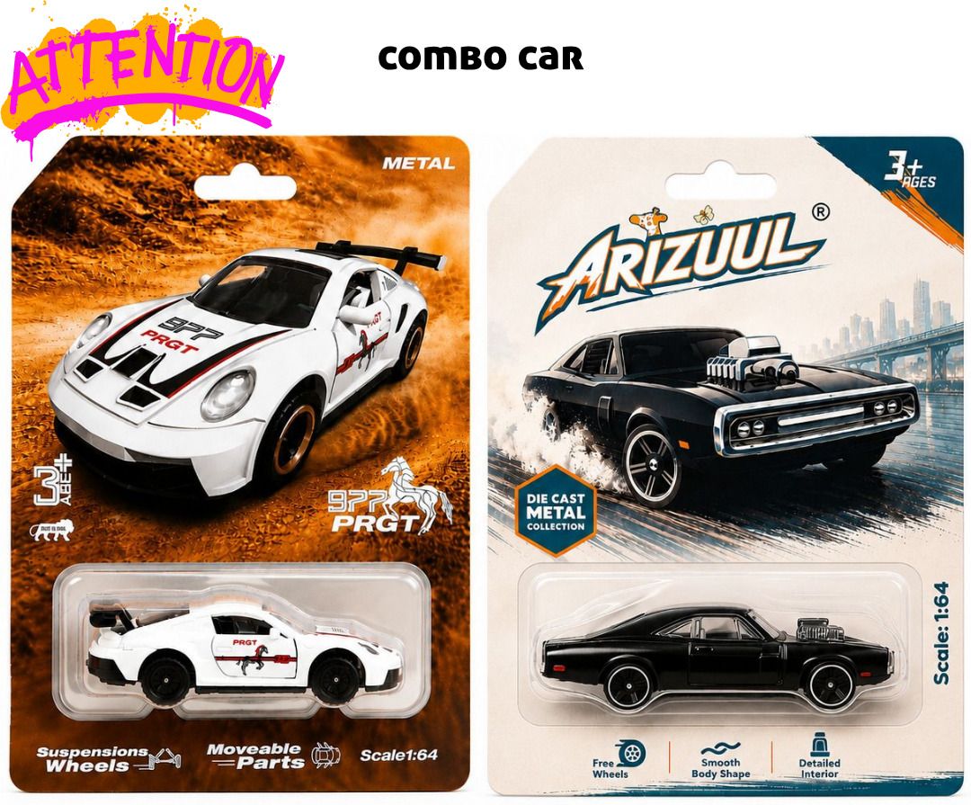 arizuul 1:64 Fast & Furious Porsche GT3 RS Power Twin Pack-picture-40
