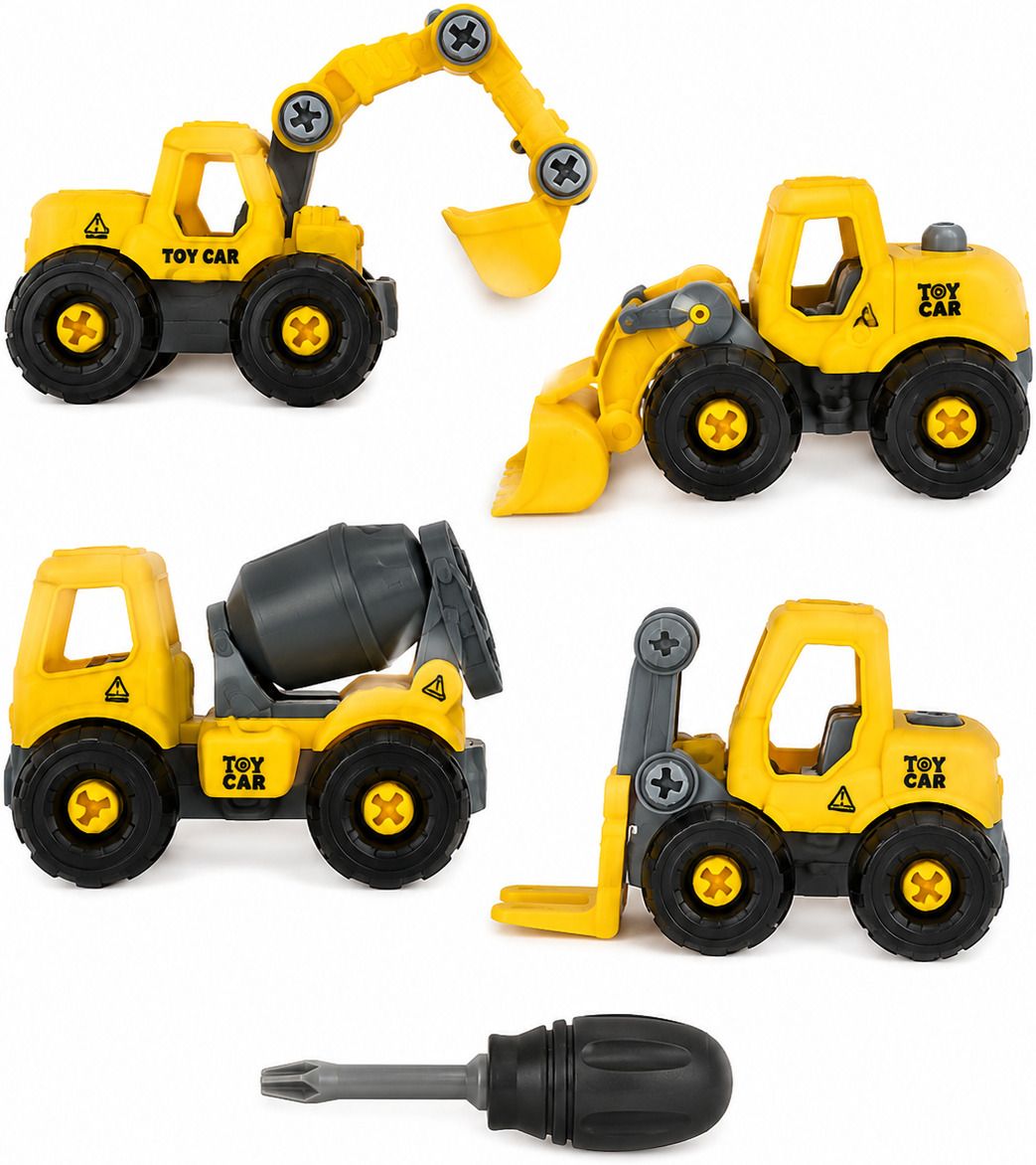 va mart Take Apart Construction Vehicle Toys | DIY Assembly Engineering-picture-37