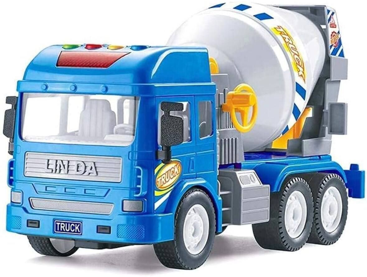 mairaag Musical Cement Mixer Truck Toy for Kid with Light & Sound | Construction Vehicle-picture-16