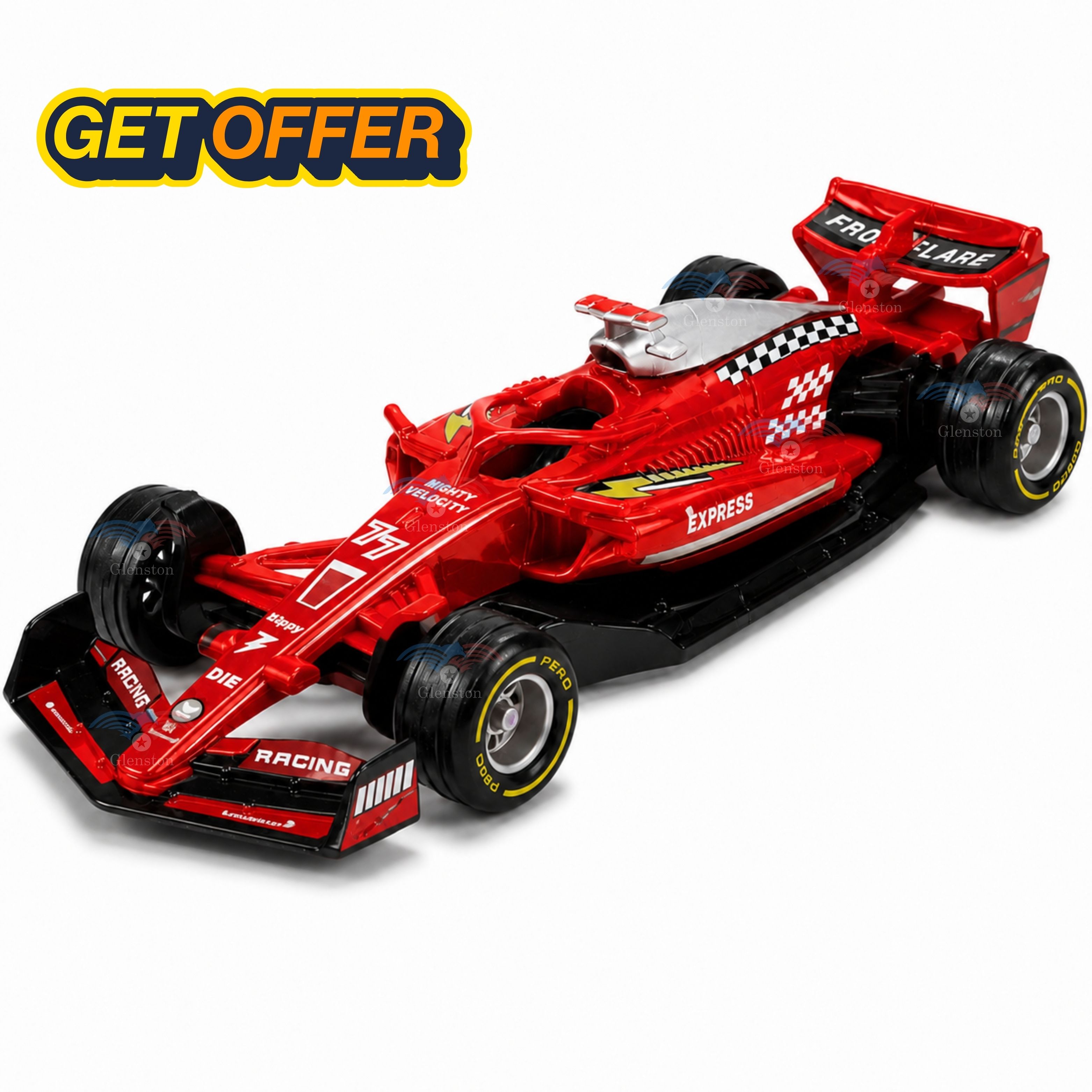 Formula 1 Metal Racing Car Toy Miniature Model for Play, Display and Collection-image-46