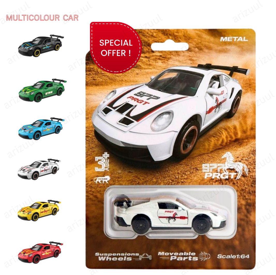arizuul Porsche 911 GT3 RS 1:64 Premium Metal Diecast Miniature Car-picture-12