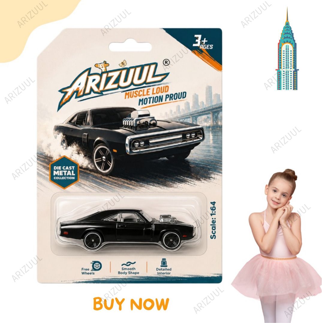arizuul Tiny Torque 1:64 Metal Toy Car for Kids-picture-19