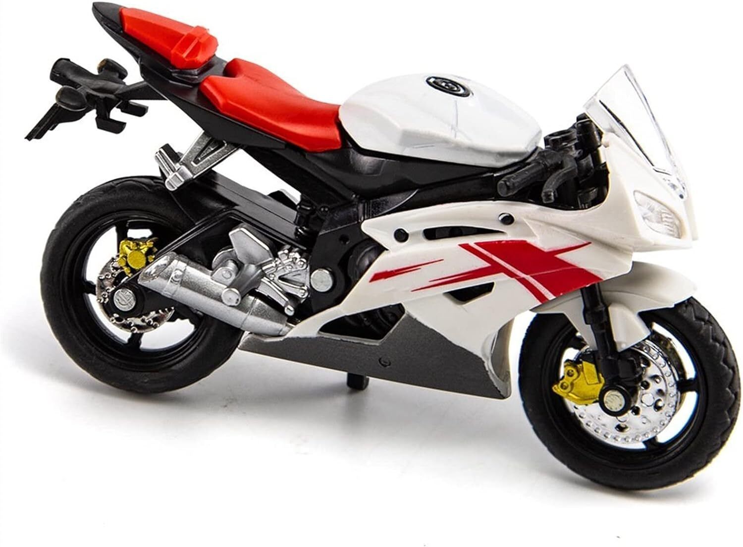 bestie toys Die-cast model 1:18 for Yamaha R6 alloy figures die-cast children's toy-picture-36