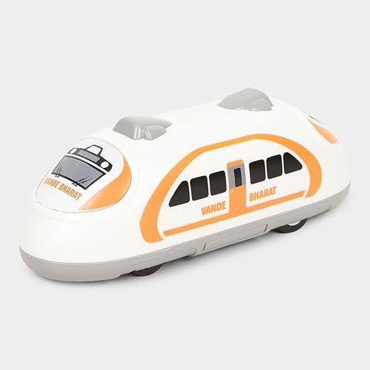 Vande Bharat Toy Train Double Friction Powered Push &Go HighSpeed Train for Kids-image-9