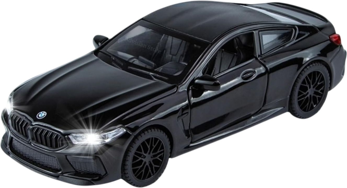 BMW M8 Racing Car Toy with Die-Cast Body, Lights and Music-image-42