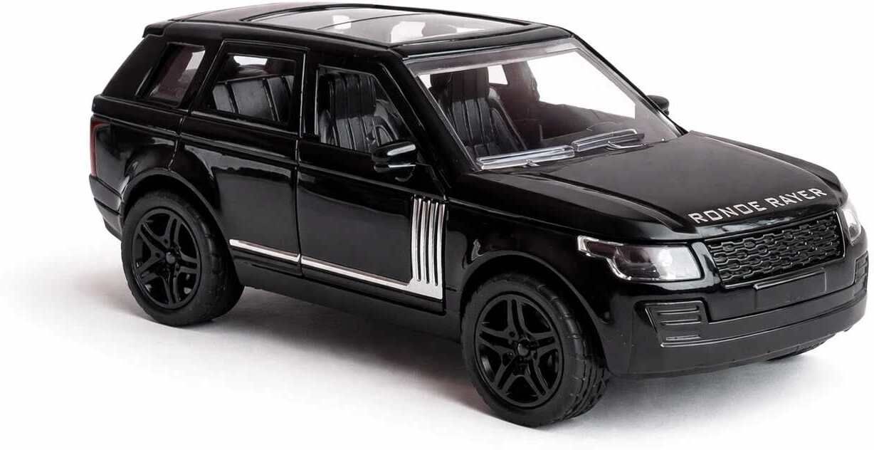 Range Rover Metal Pull Back Die-cast Toy Car Openable Doors & Light Music-image-8
