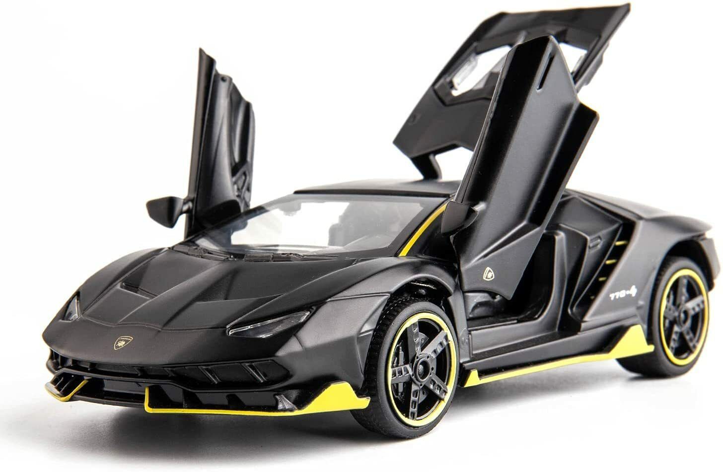 Diecast Lamborghini Lp770 Toy Car Scale Model,Pull Back Veichles Alloy Supercar