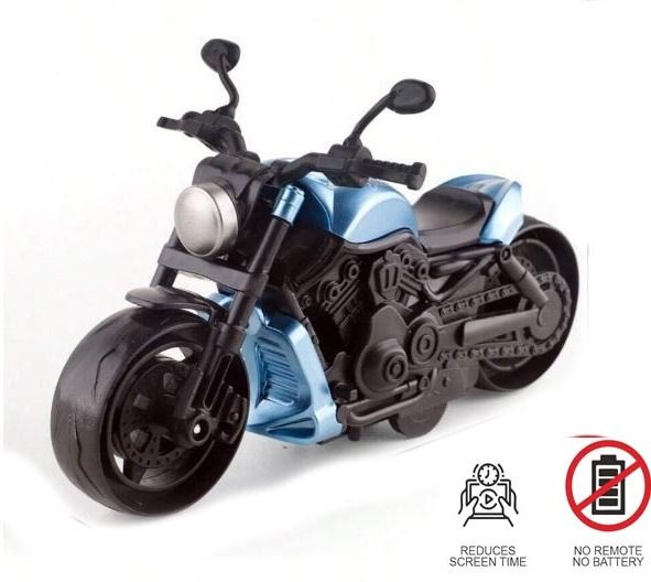 forsikha Mini Sports Bike Motorcycle Action Non-battery Operated Racing MotorBike Toy-picture-13