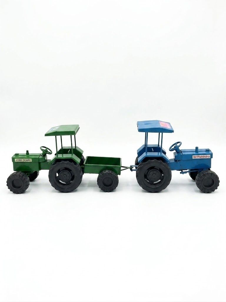 agrikid Farm King Plastic Tractor with Trolley | Premium Kids Toy-picture-34