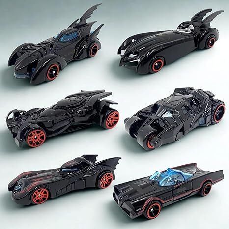 krimion Die-Cast Model Cars 1:64 Scale Black Super Hero Mini Metal Die Cast Car-picture-21