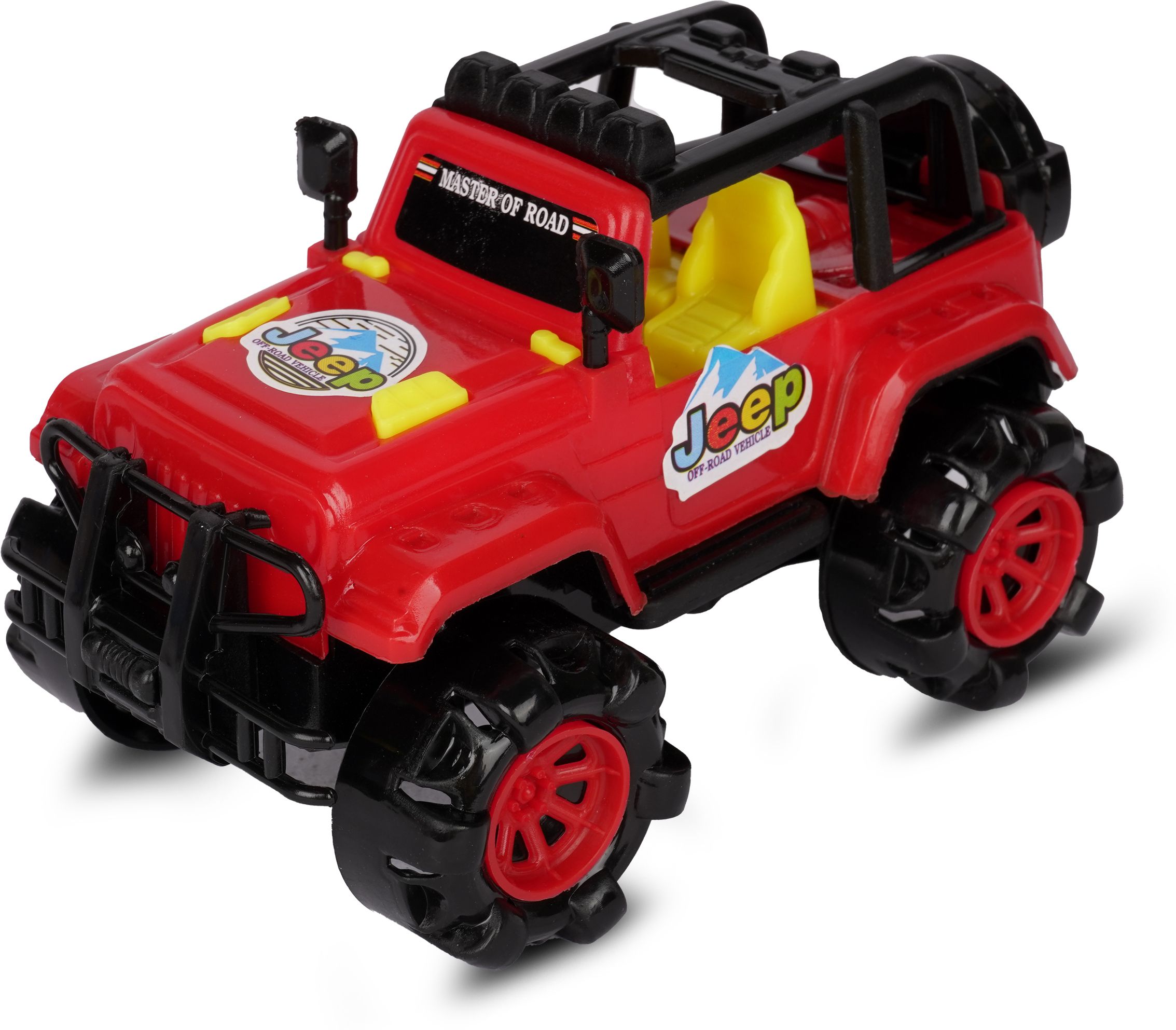Rocks Jeep Toy Car – Friction Powered, Durable Push & Go Vehicle for Kids-image-2