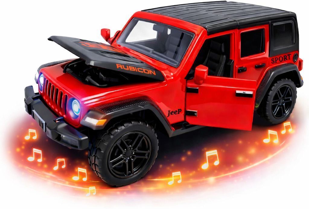 Metal Diecast Off Road SUV Toy Car Pull Back Model for Kids Boys & Girls-image-31