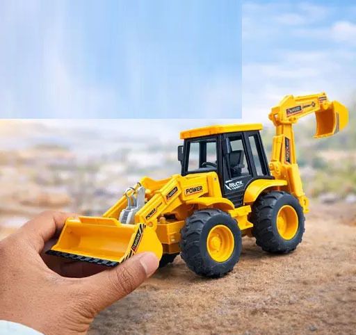 forsikha 2 in 1 action figure Dumper, Excavator, Front Loader Toys JCB Bulldozer toys-picture-26