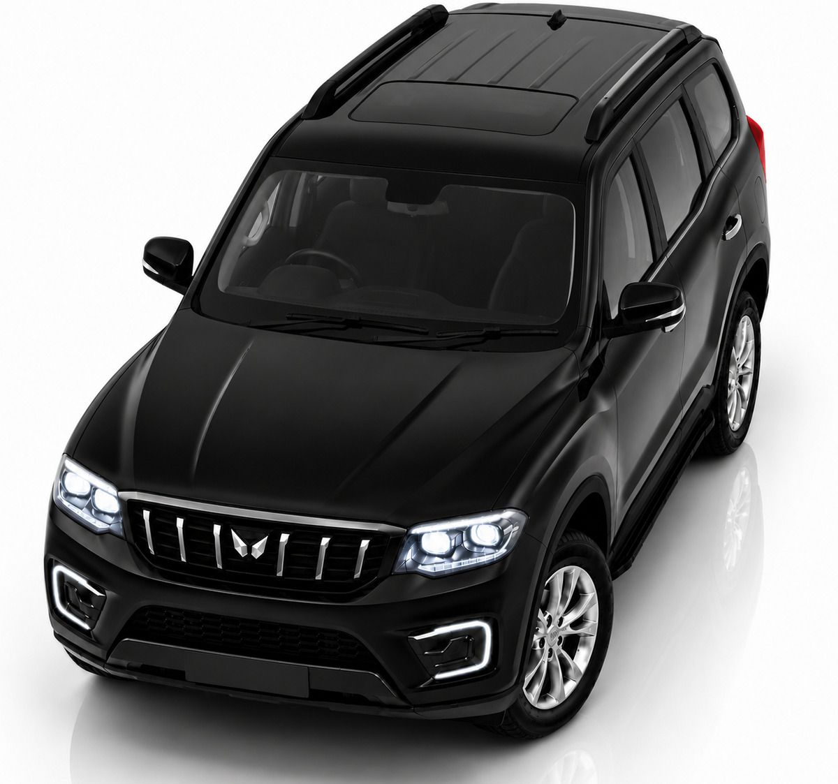 1:36 Scale Scorpio-N Scale Die Cast Metal Pullback Toy Car with Light and Music-image-34