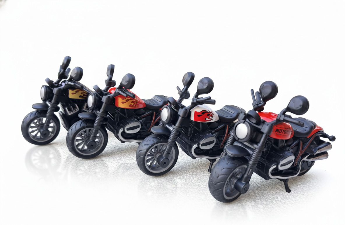 sam and mom Metal Die-Cast Miniature Racing Bikes Models For Kids, Collectors and Home Decor-picture-11