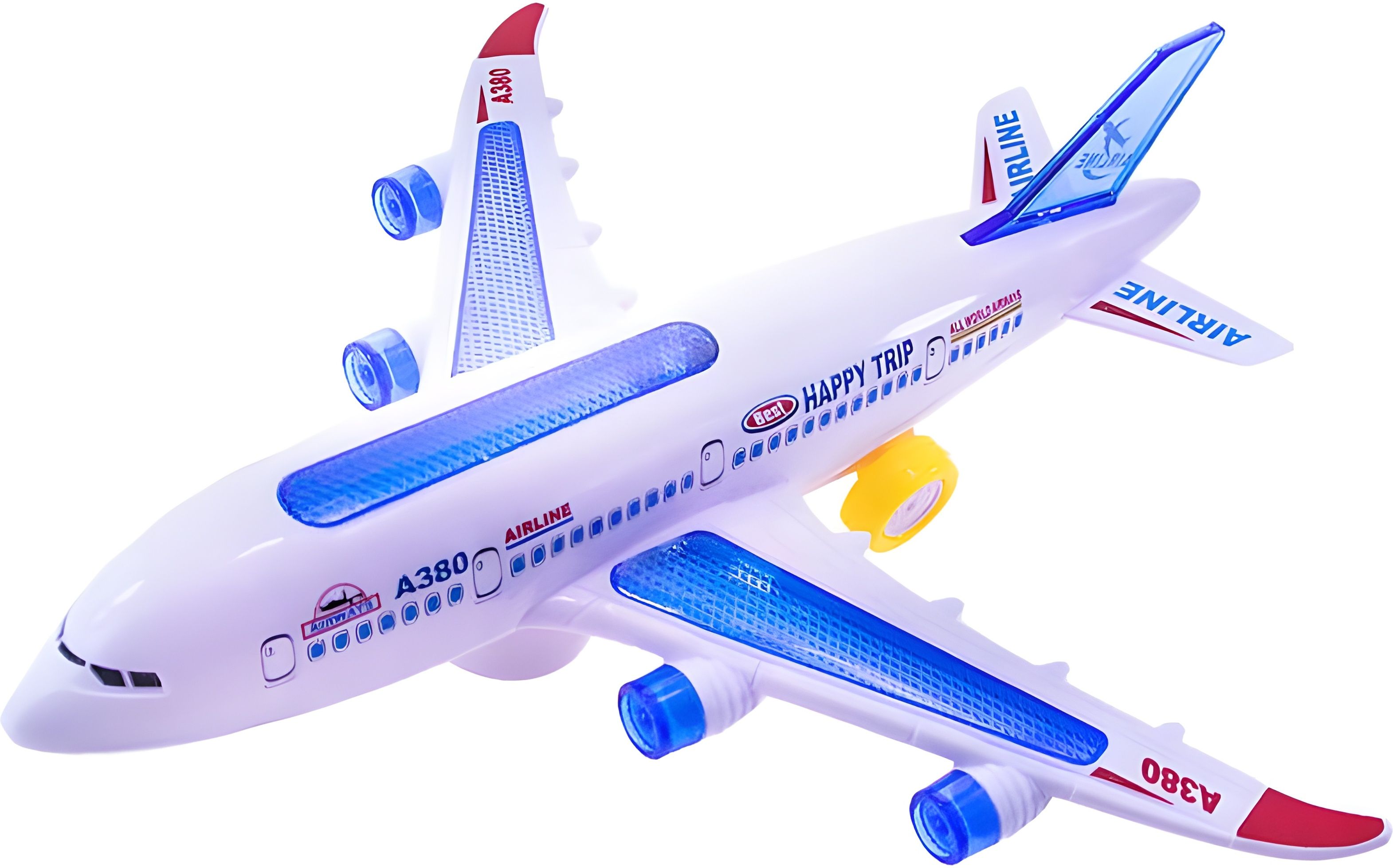 kokee toys Airliner Aircraft Airplane Toy for Kids | Boys| Girls with Lights & Music-picture-11
