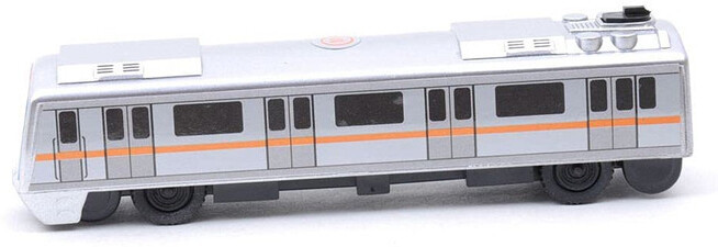 shyam creation Plastic metro train engine , without battery with pullback action image 1