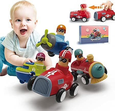 Push and Go Racer Car Plane Boat Train Pull Back Vehicle Wind Up Toy For Kids-image-36