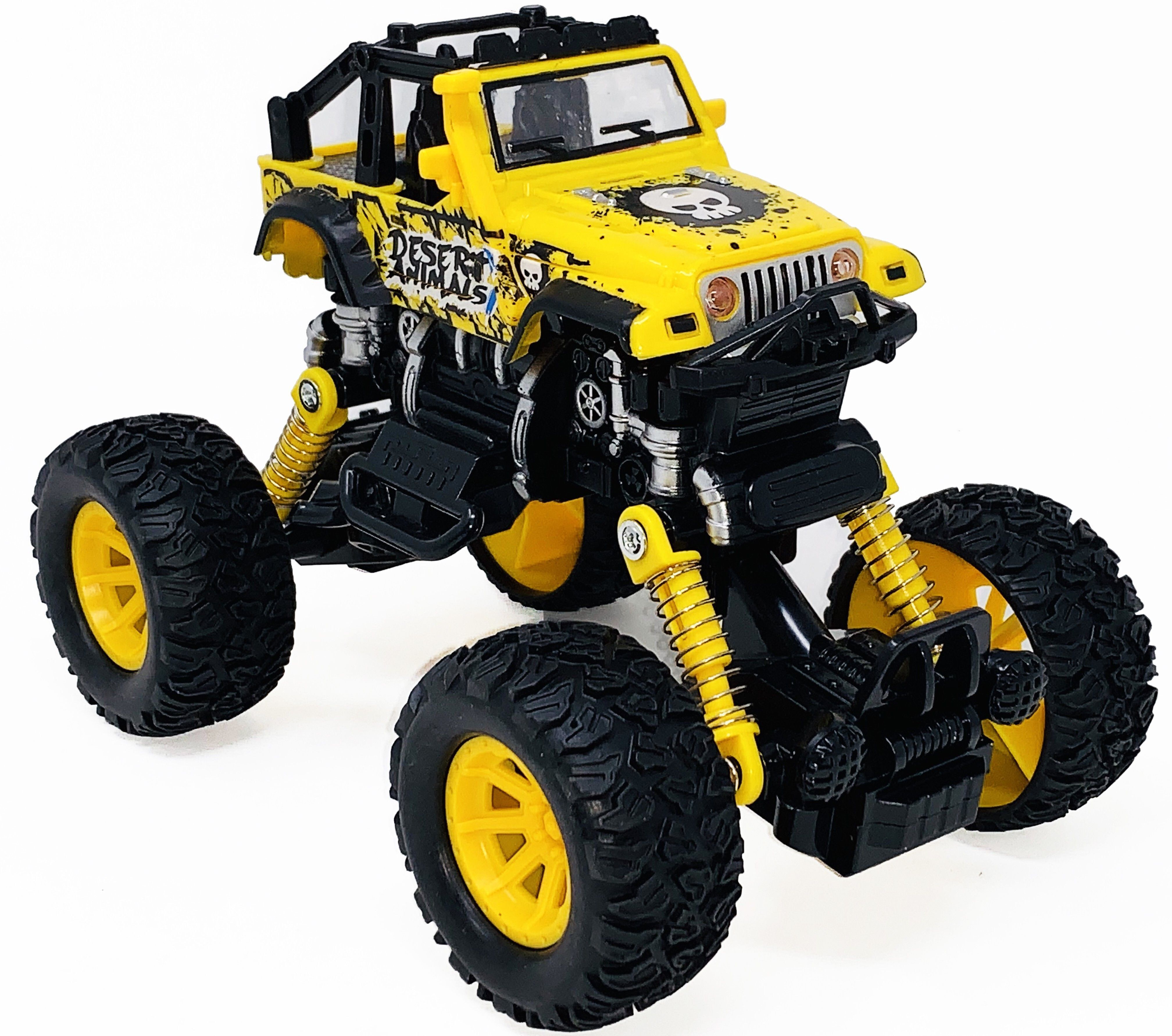 techzage Pull yellow-desert animal-jeep-griffite-friction-br-picture-10