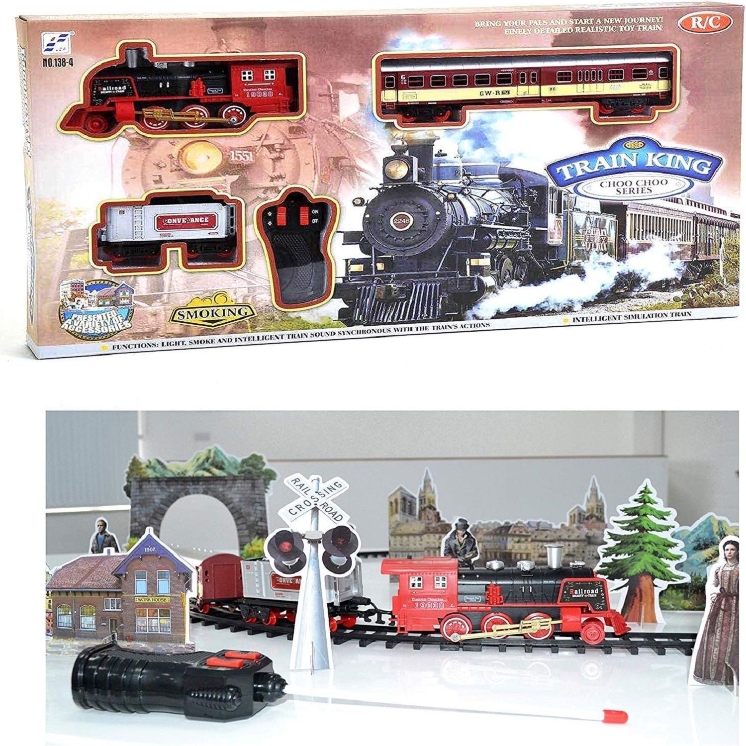 Train Intelligent Simulation Classic Perfect Gift for Christmas, Remote Work-image-3