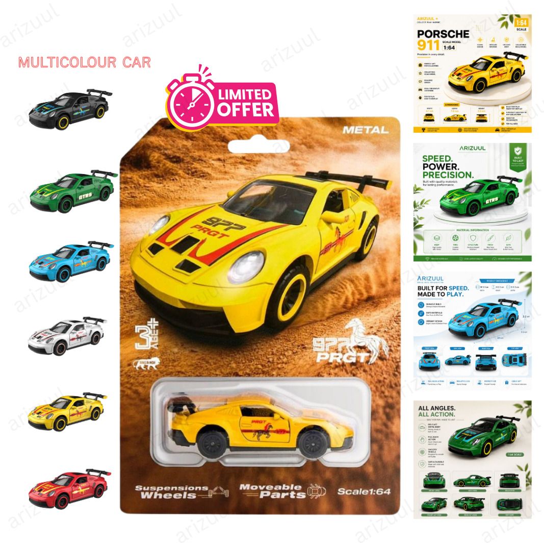 arizuul 1:64 Porsche GT3 RS Performance Supercar Collection-picture-40