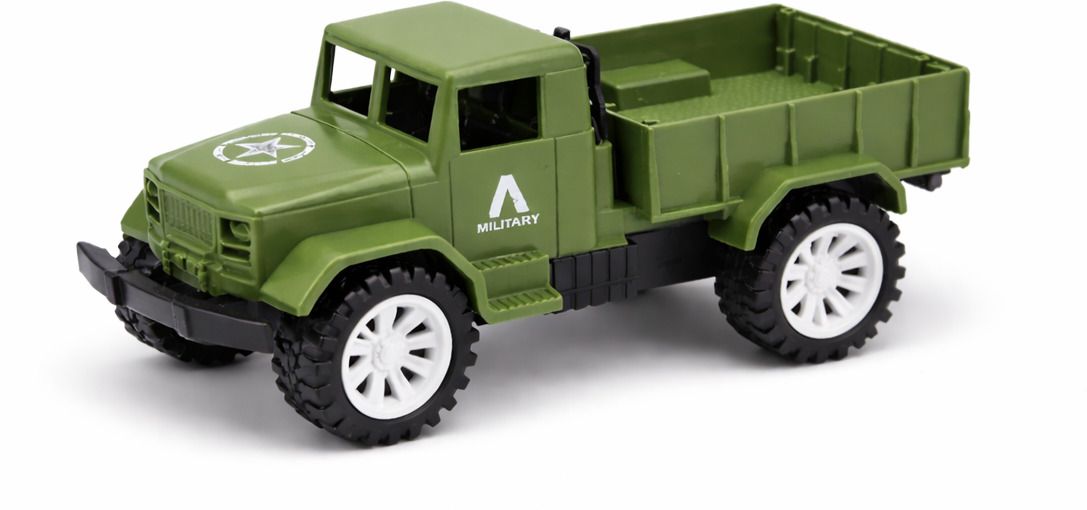 Army Military Truck Toy for Kids Friction Push & Go Vehicle-image-48