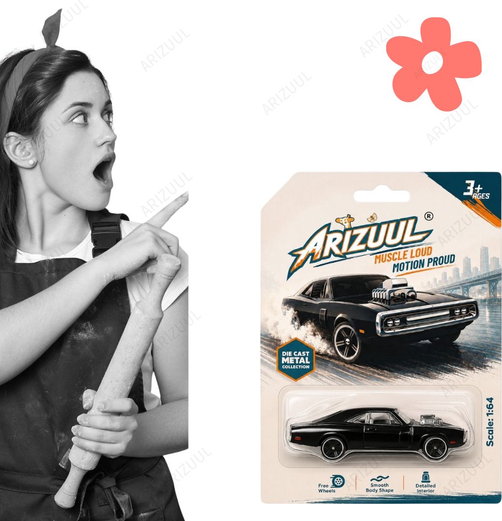 arizuul Stylish Metal Racing Car Mini Display Model-picture-7
