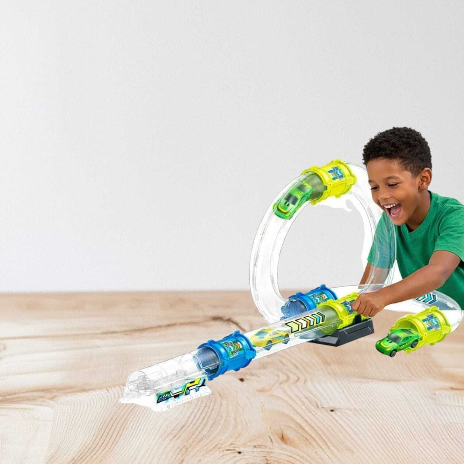 Pipe Racing Track is a (IND*825)multicolour play set-image-27