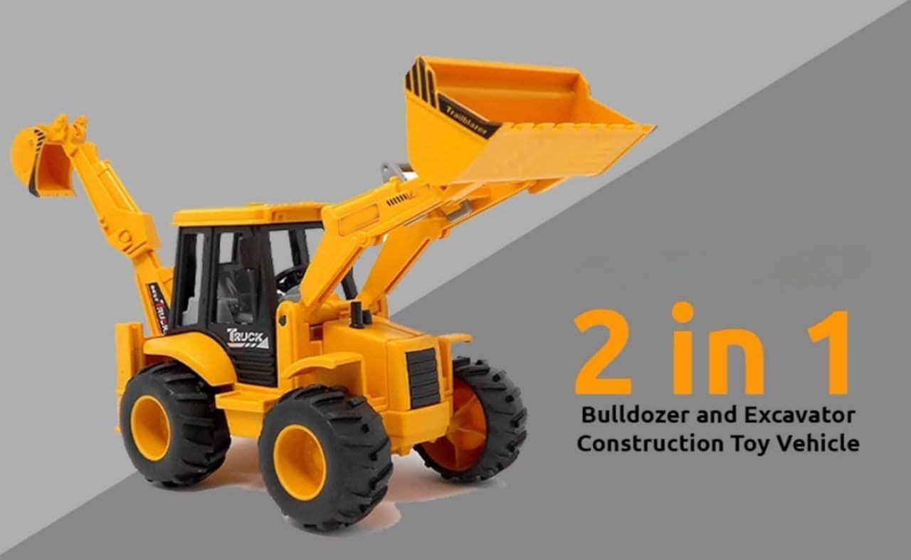 plus shine Durable Construction Truck Toys Realistic Design JCB Excavator Bulldozer toys,-picture-48