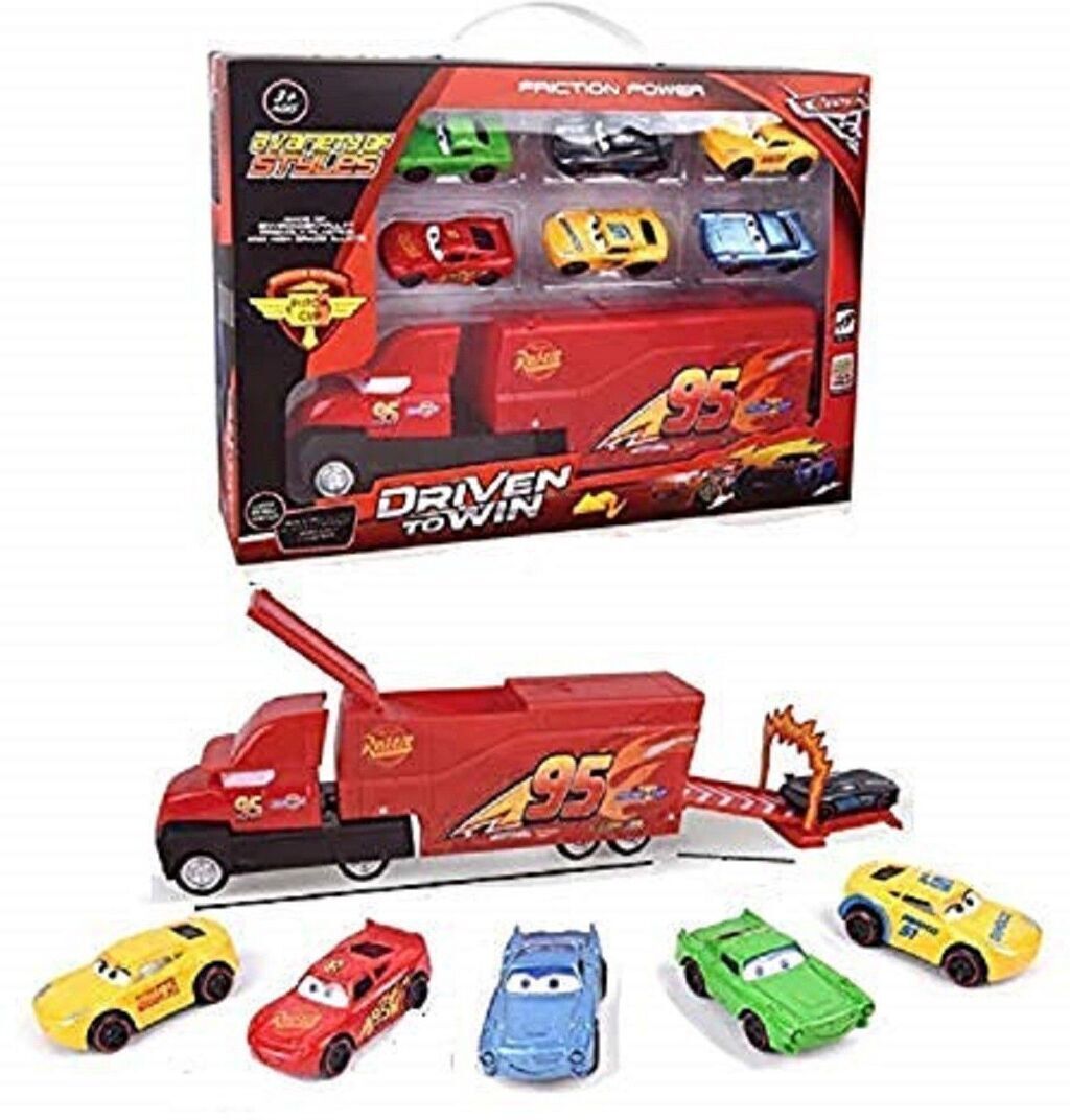 rutshra Truck with 6 Diecast Cars RUS1X14-picture-26