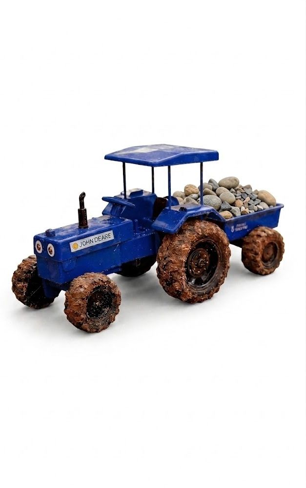 craftedroots Kids Tractor Trolley toy-picture-26