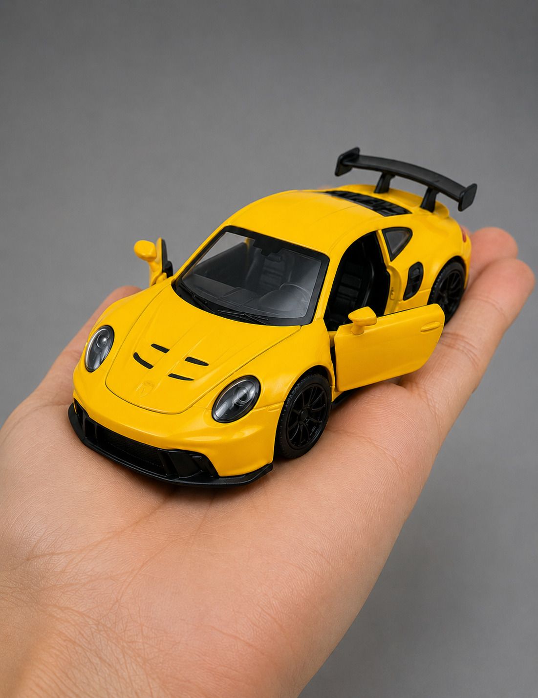 Porsche 911 GT3 RS 1:43 Scale Die Cast Car Model Toy with Opening Doors-image-8