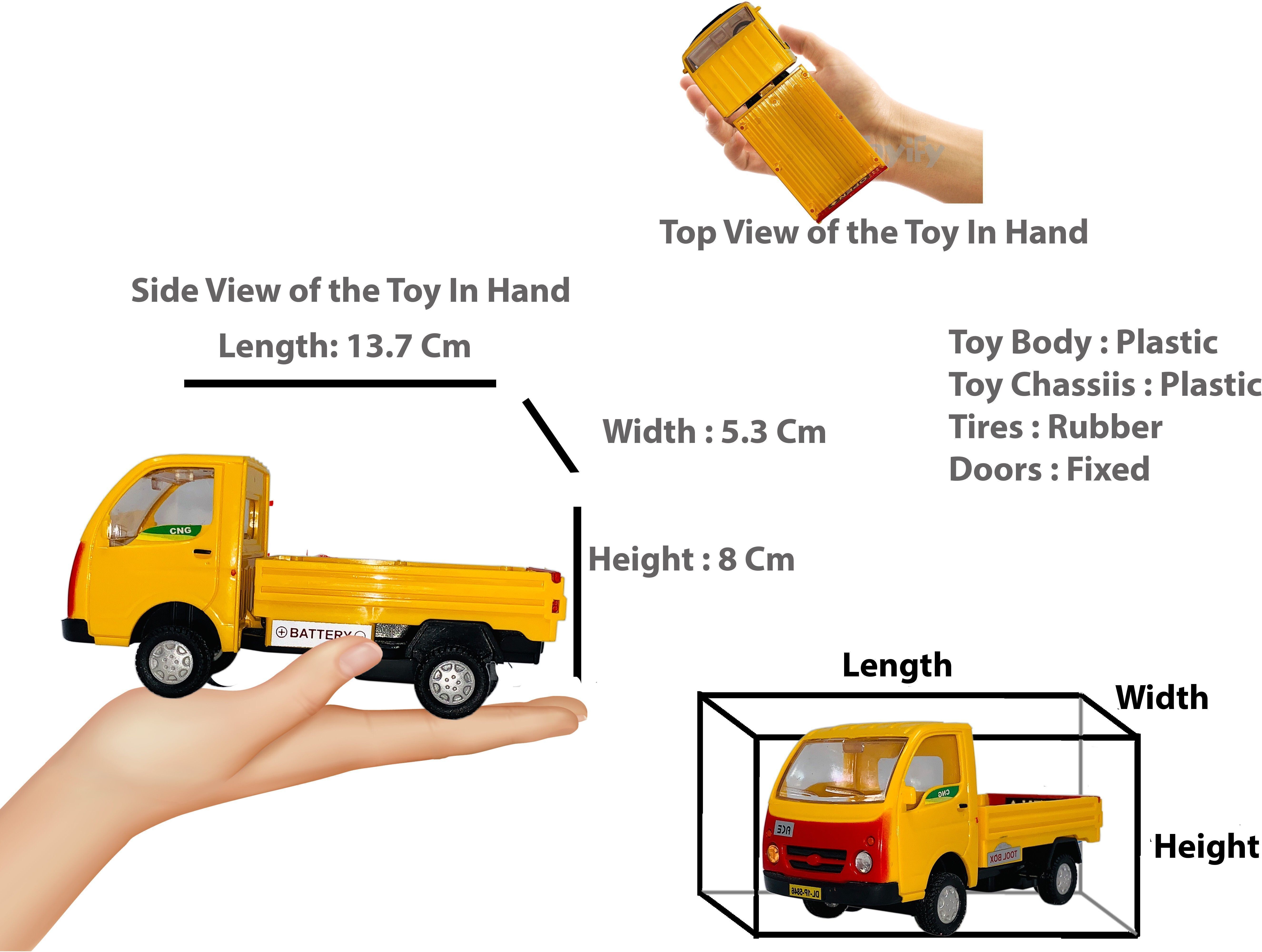 techzage Pull Tech-yellow - ace mini truck - ct-picture-16