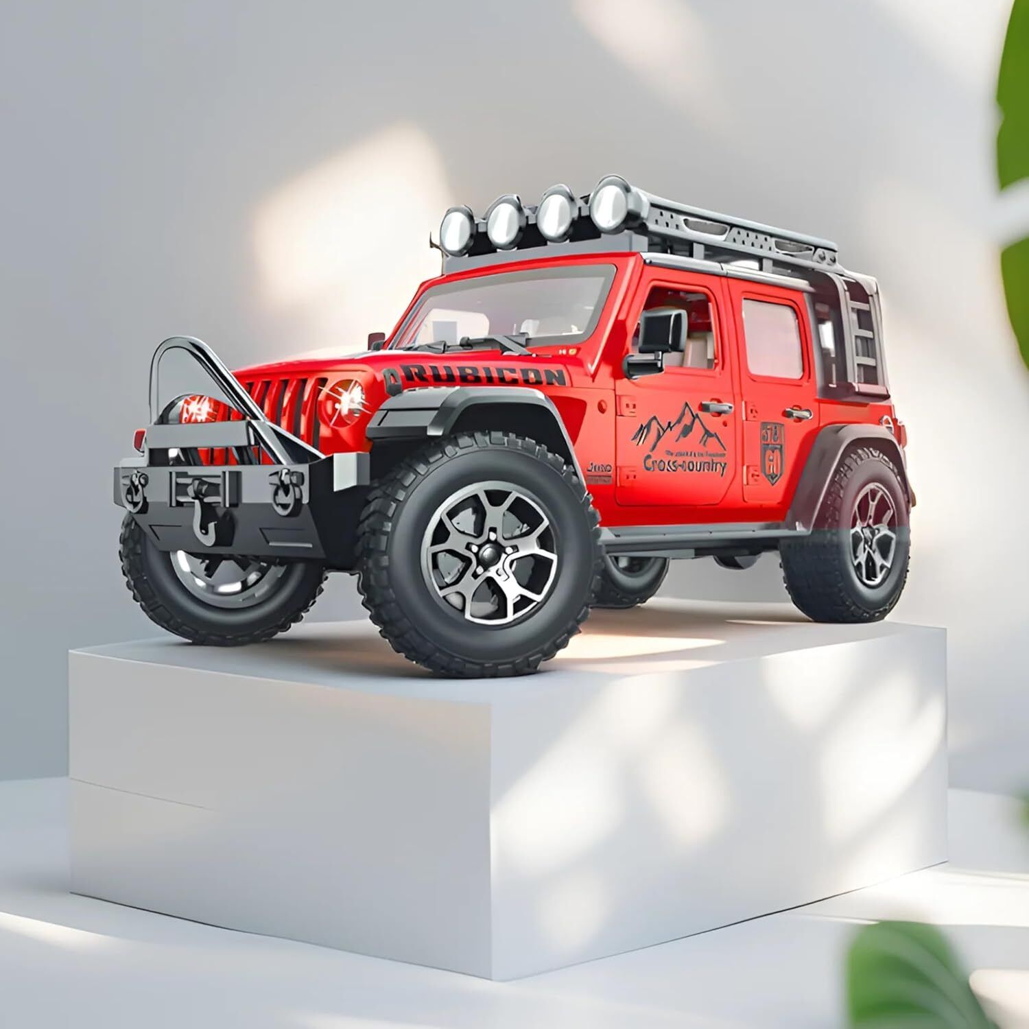 star impex M7-X Friction Powered Jeep Rubicon Toy Car with Lights & Sound (1:16 Scale)-picture-15