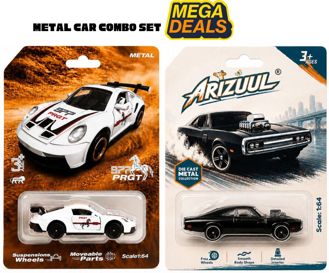 arizuul 1:64 Porsche 911 GT3 RS Metal Model Car Combo for Kids-picture-13