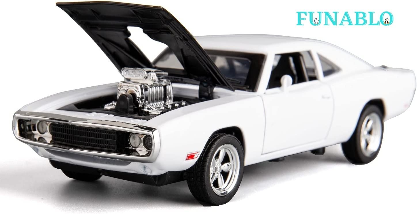 1:32 Dodge Charger Model Car, Zinc Alloy Pull Back Toy Car-image-38