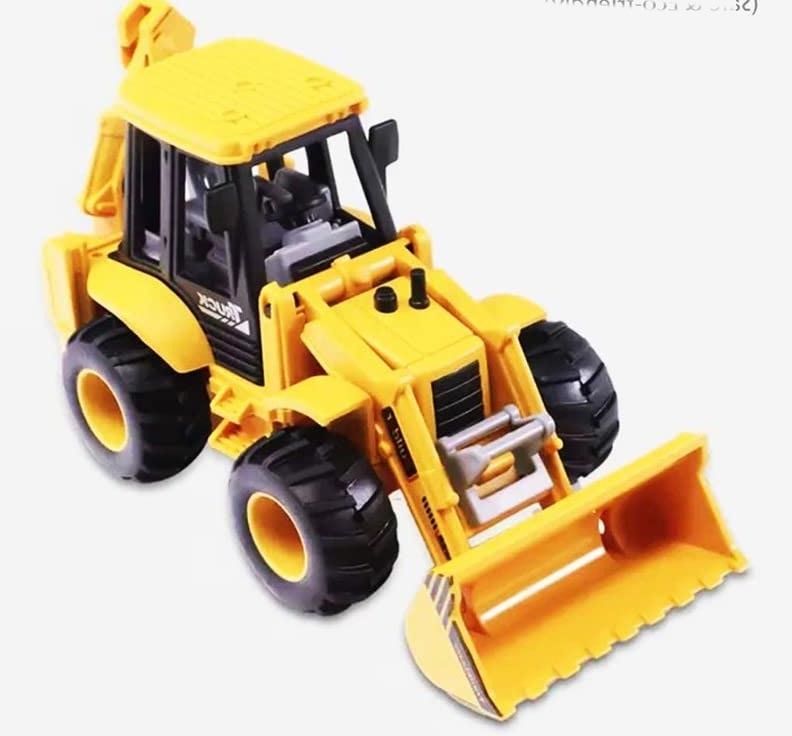 plus shine JCB Racing Dumper Toy for Kids 2in1 Pull Back Action Bulldozer Indoor Games Toy-picture-39