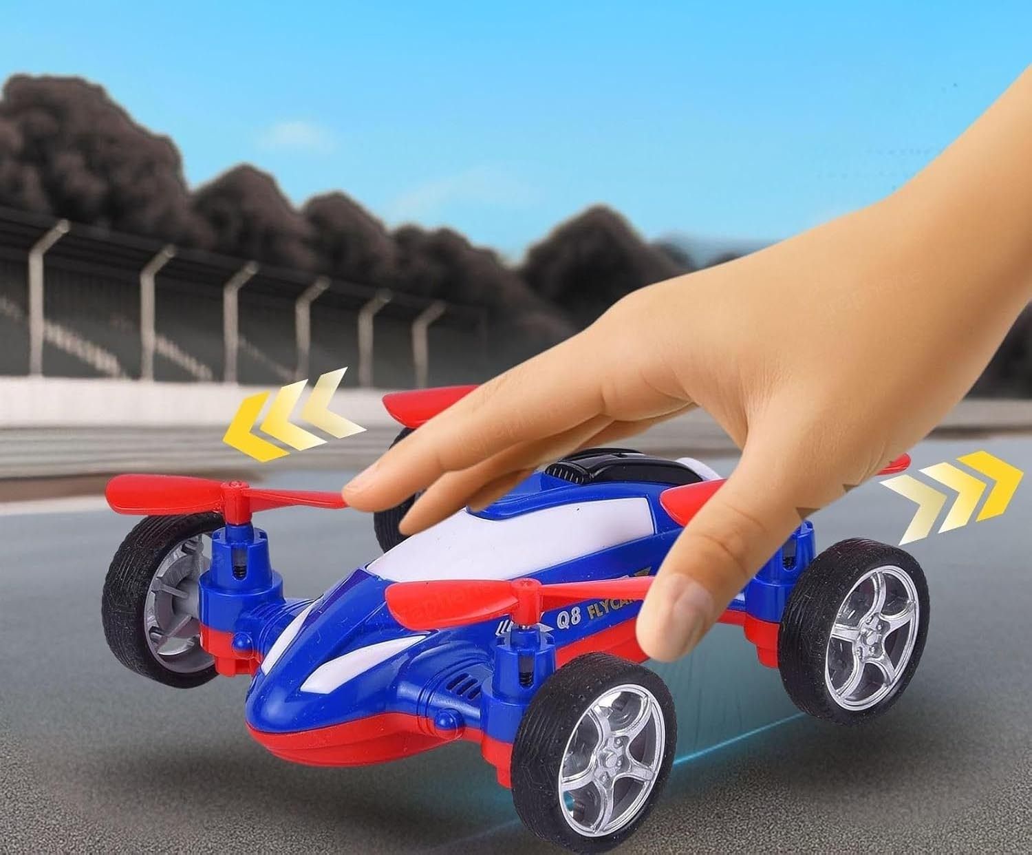 Inertia Four-axis Friction Powered Cars Model Vehicle Aircraft Drone Car Toy-image-47