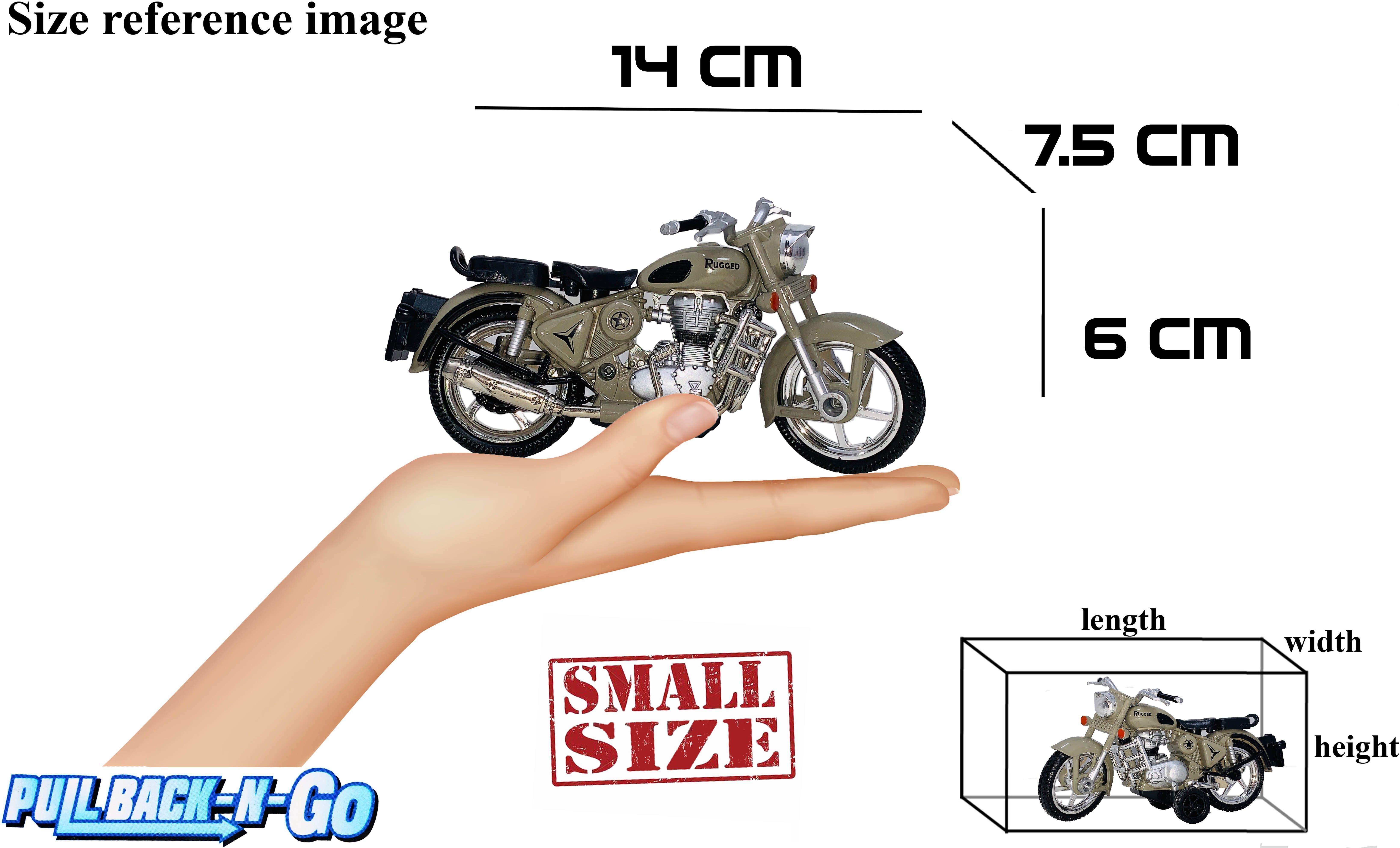 techzage Pull Tech-CT-2 Com-Bullet Bike(Beige) - Mini School Bus-picture-44