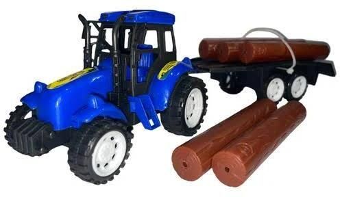 Push And Go Run Wood Loading Tractor Trolley For Kids(multicolour pack of 1)-image-25