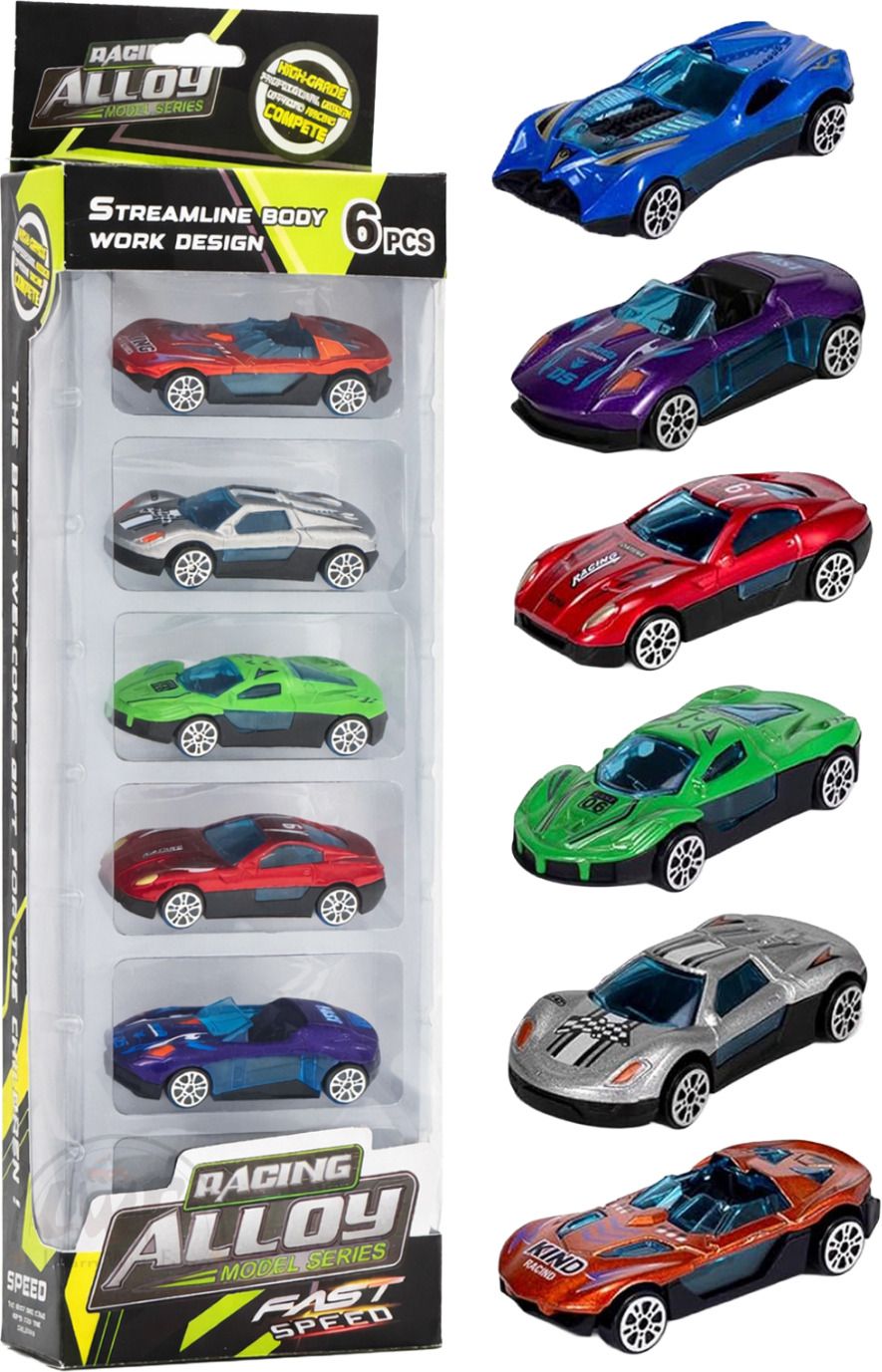 rad cartel Die Cast Alloy Metal Pull Back Mini Race Cars Set Toys for Kids-picture-18