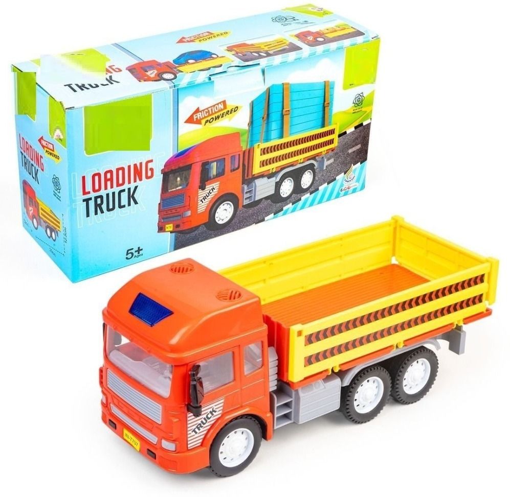 Friction Powered Loading Truck Toy - Multicolour-ZK1-image-2