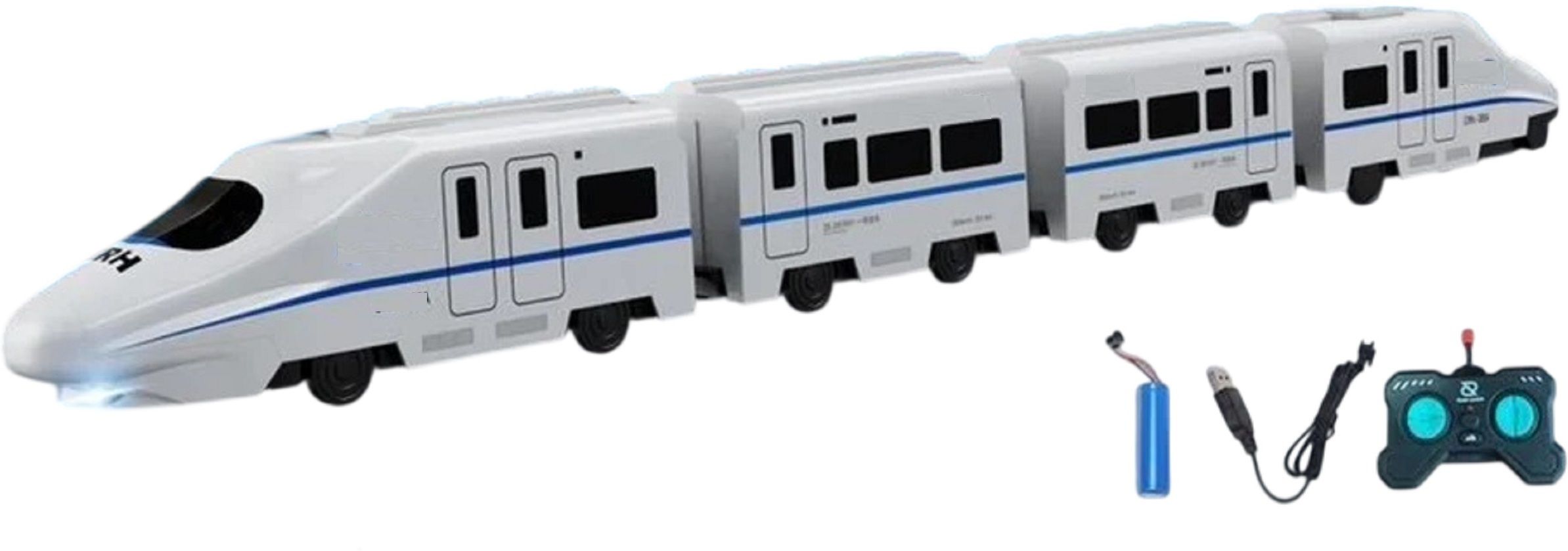 Train Battery Operated Remote Control City Train High-speed Rail-image-21