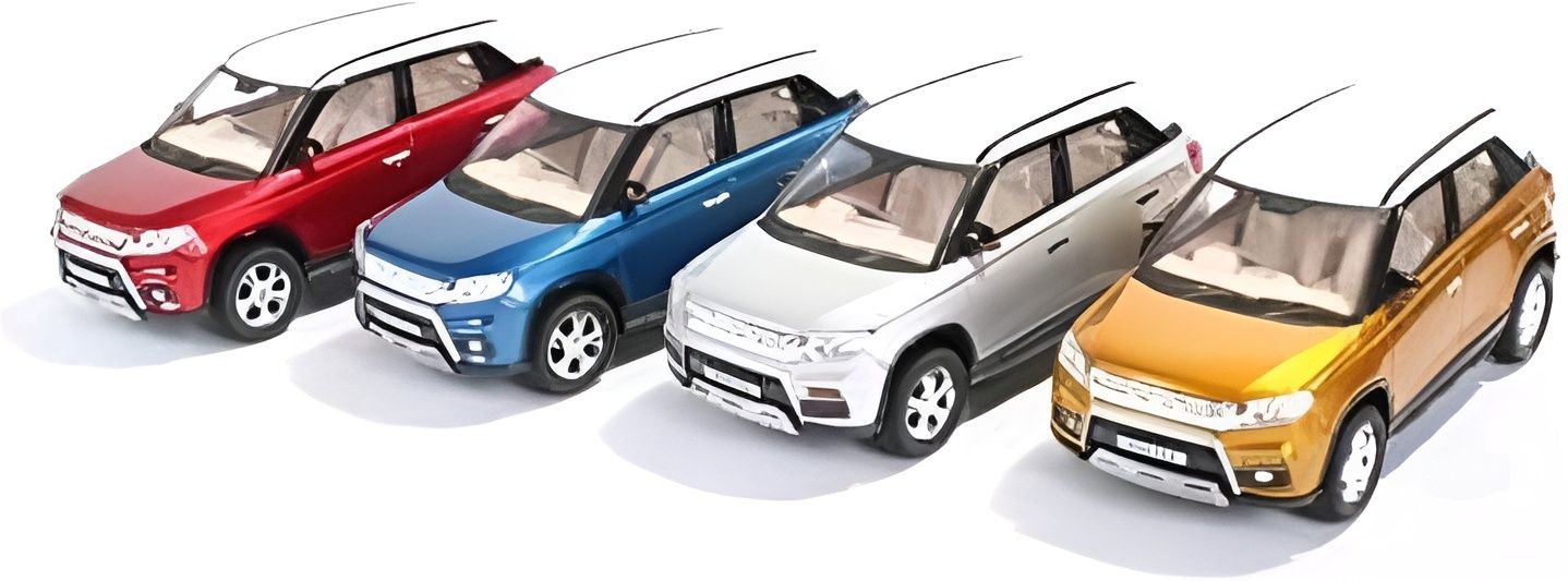Realistic Bretza Toy Car - Fun, Durable, and High-Speed Play-image-0