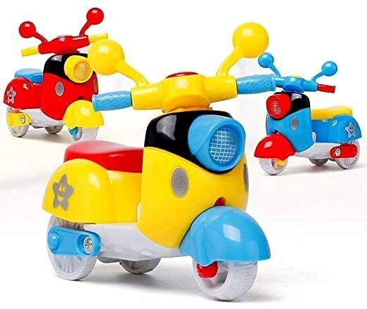 Mini Scooter Toys for Kids Toddlers Baby Boys Girls(PACK:-2)-image-5