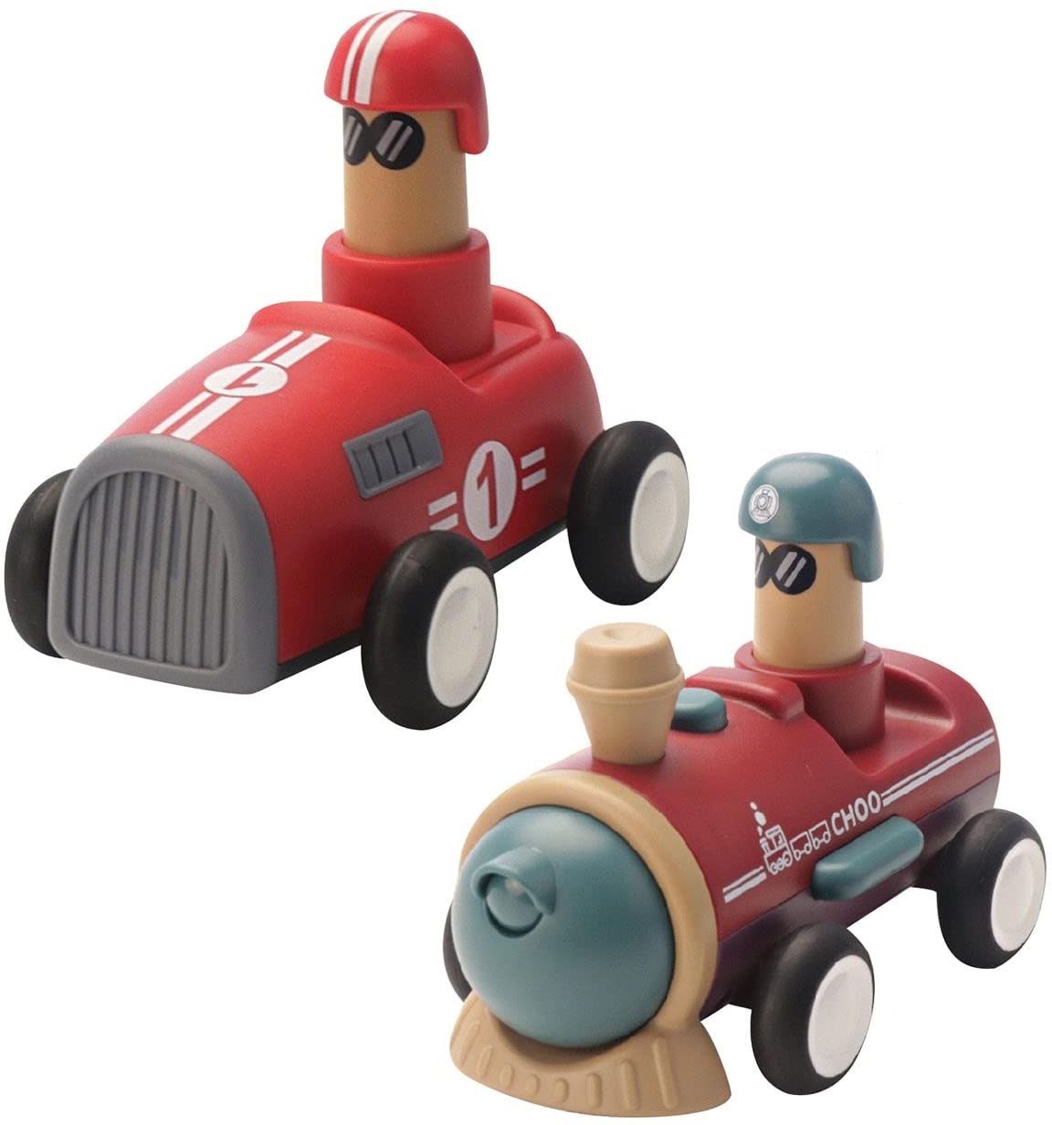 Push and Go Friction Powered Vehicles Transport (Including Racing car & Train)